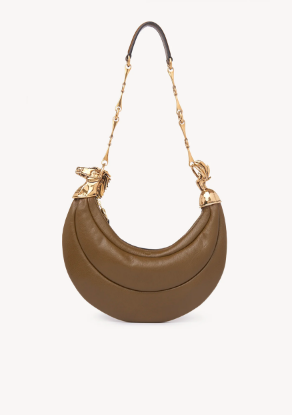 Picture of Chain Horse shoulder bag in soft leather